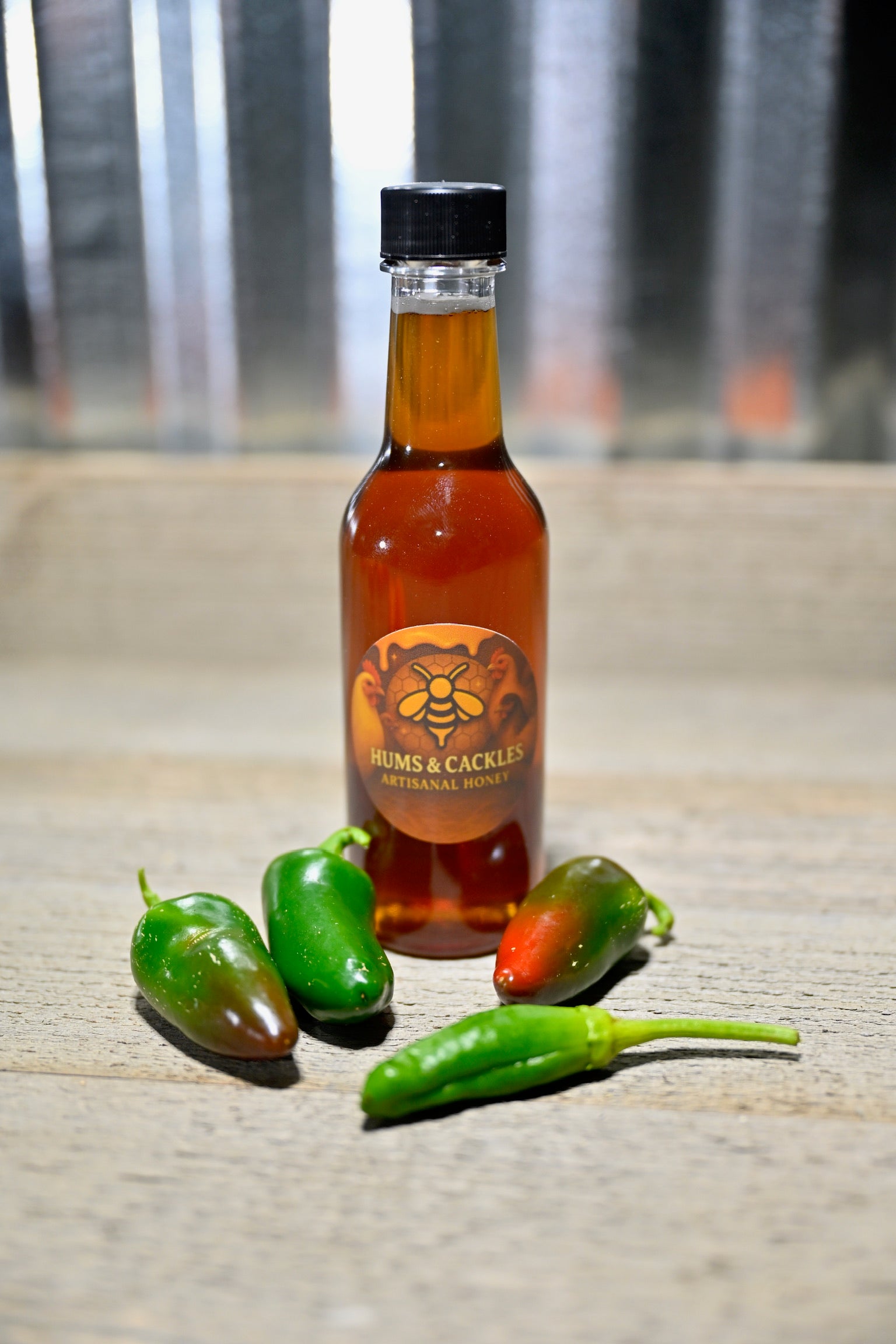 🍯🔥 Hums & Cackles Artisanal Hot Honey (Mild)